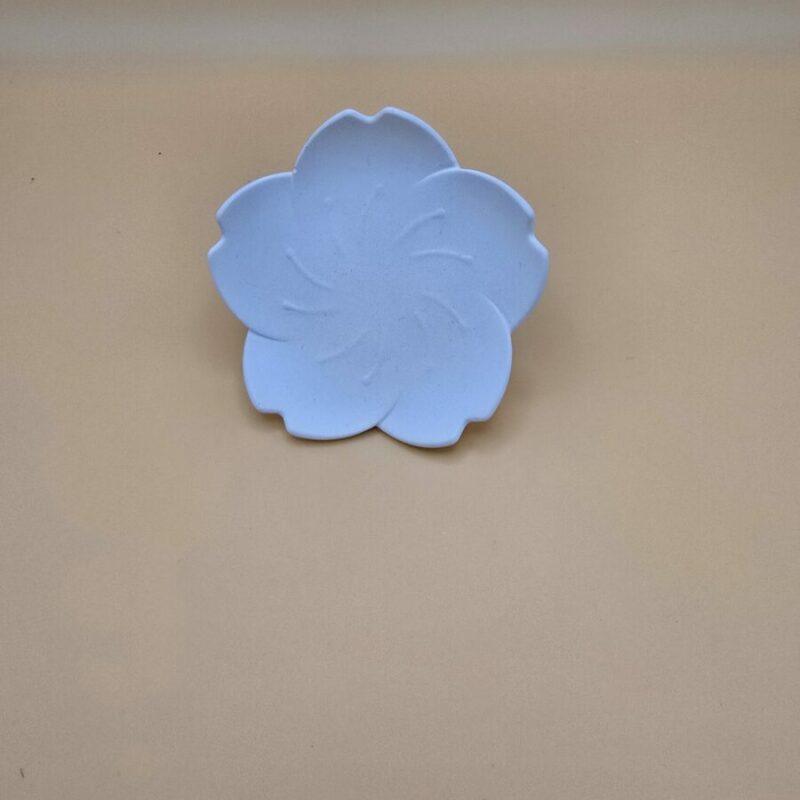 coupelle décorative en forme de fleur en résine naturelle